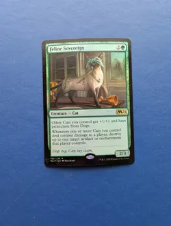 MTG Feline Sovereign: Core Set 2021 FOIL #180 – EX - Image 1