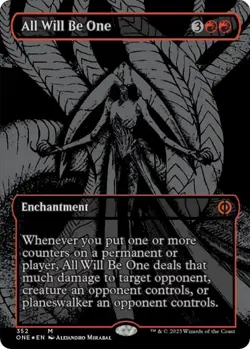 All Will Be One (Oil Slick Raised Foil) - Phyrexia: All Will Be One (ONE) NM - Image 1