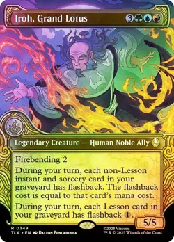 Iroh, Grand Lotus Foil Showcase Avatar: The Last Airbender NM MTG - Image 1