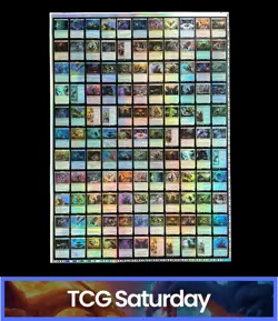 MAGIC THE GATHERING MTG BLOOMBURROW FOIL UNCUT SHEET - Image 1
