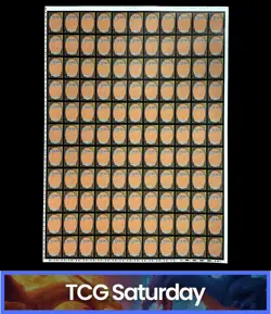 MAGIC THE GATHERING MTG BLOOMBURROW FOIL UNCUT SHEET - Image 2