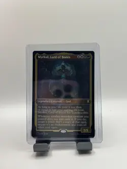 MTG, Myrkul, Lord of Bones $3 ORDER MIN Foil Etched 544 Battle for Baldur's Gate - Image 1
