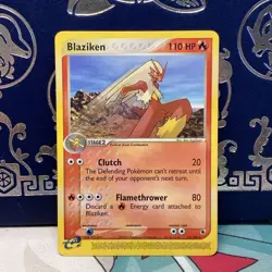 Blaziken - EX Ruby & Sapphire 15/109 2003 - E Reader Pokemon - NM - Image 1