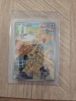 Timburr 183/167 Illustration Rare Pokemon TCG Twilight Masquerade NM - Image 1