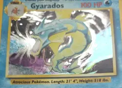 1999 Pokemon Gyarados 6/102 Holo Rare WOTC Base Set NM - Image 2