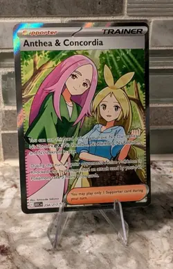 Anthea and Concordia 254/217 Ascended Heroes Pokemon TCG Full Art Trainer NM/M - Image 1