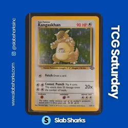 1999 POKEMON JUNGLE #5/64 KANGASKHAN HOLO RARE - Image 1