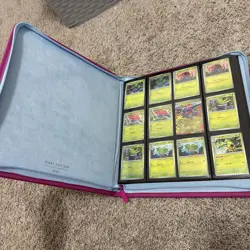 Pokemon Phantasmal Flames Bulk Complete Set (EX, Rev Holo) 1st Edi Vault Binder - Image 1