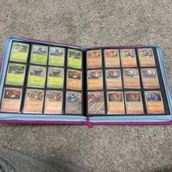 Pokemon Phantasmal Flames Bulk Complete Set (EX, Rev Holo) 1st Edi Vault Binder - Image 4