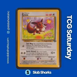1999 POKEMON JUNGLE #51/64 EEVEE - Image 1