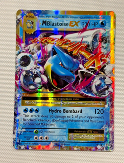 M Blastoise EX 22/108 – Ultra Rare Holo Mega Pokemon Card – Evolutions - Image 1