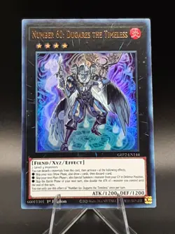 Yu-Gi-Oh! Number 60: Dugares The Timeless GFP2-EN144 Ultra Rare 1st Ed *New* - Image 2