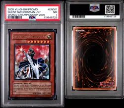 2005 Yugioh Silent Swordsman LV7 WCS-EN001 PSA 7 World Championship Promo 2005 - Image 2