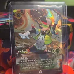 Goofy Max Goof-Chart Topper - Disney Lorcana - Fabled #230/204 - Enchanted - Image 1