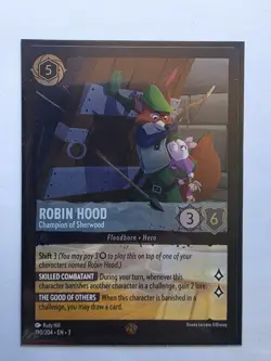 Disney Lorcana - Robin Hood Champion of Sherwood - LP - 190/204 - Foil Legendary - Image 4