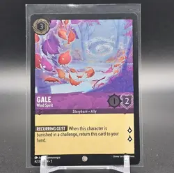 *FOIL* Disney Lorcana Shimmering Skies: Gale - Wind Spirit 42/204 Cold Foil - Image 1
