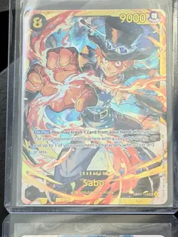One Piece English Black x10 Mixed Rarity Card Lot Sabo Vivi Koala Laboon + More - Image 2