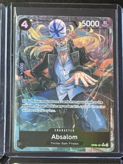 One Piece English Black x10 Mixed Rarity Card Lot Sabo Vivi Koala Laboon + More - Image 5