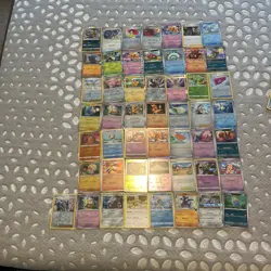 Pokemon TCG Assorted Card Lot - 50 Holo/Reverse Holo Cards - Image 1