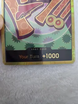 One Piece | DON!! CARD | Foxy | PRB02 | Gold Foil | NM - Image 3