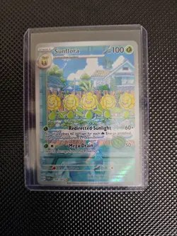 Pokemon TCG Sunflora Illustration Rare Card 169/167 Twilight Masquerade NM - Image 3