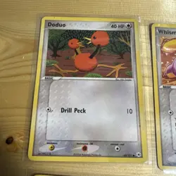 Lot Of 6 Pokemon Cards Mid-Era (Doduo, Sandshrew, Whismur) - Image 2