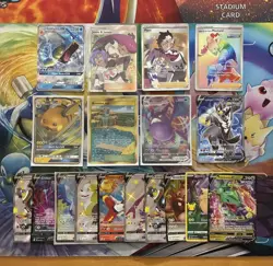 Pokemon Card Lot Full Art Alt Art Fire Gyarados Raichu Jesse & James - Image 1
