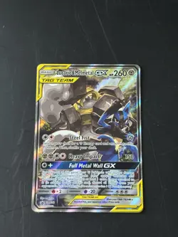 Pokemon TCG Lucario & Melmetal Tag Team GX SM192 Holo Promo Card Sun & Moon - Image 1