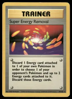 Super Energy Removal 79/102 Base Set Pokemon TCG trading card - Image 1