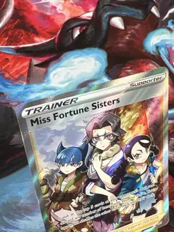 Pokemon TCG Miss Fortune Sisters 194/196 Ultra Rare Lost Origin Raw Card - Image 2