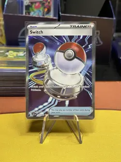 Pokemon Switch Trainer Item Holo Card PFL 123/094 English - Image 1