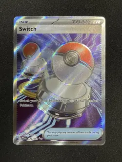 Pokemon Switch Trainer Item Holo Card PFL 123/094 English - Image 2