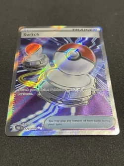 Pokemon Switch Trainer Item Holo Card PFL 123/094 English - Image 3