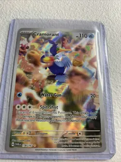 CRAMORANT 176/167 TWILIGHT MASQUERADE ART RARE PACK FRESH - POKEMON CARD - Image 1