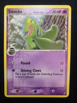 TREECKO (DELTA SPECIES) - 68/100 - CRYSTAL GUARDIANS - POKEMON CARD - LP - Image 1