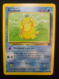PSYDUCK - 65/82 - TEAM ROCKET - POKEMON CARD - LP - Image 1