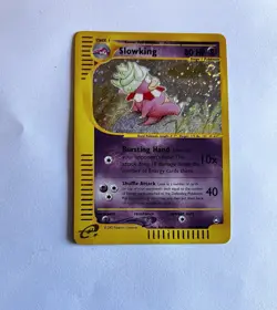 Slowking H22/H32 Holo Rare Swirl Aquapolis Pokemon Card WOTC 2002 Pokemon TCG ✨ - Image 4