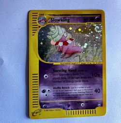Slowking H22/H32 Holo Rare Swirl Aquapolis Pokemon Card WOTC 2002 Pokemon TCG ✨ - Image 5