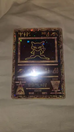 Pokemon TCG Ancient Mew Holo Promo Card 1999 Pokemon the First Movie - Image 3