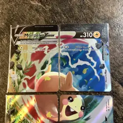 Pokemon Morpeko V-union Card Set. - Image 2