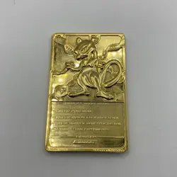 1999 Pokemon TCG MewTwo 23K Gold Plated Card #150 VINTAGE GREAT CONDITION - Image 2