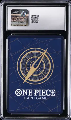 2025 ONE PIECE PROMO CARDS JAPANESE 3RD ANNIVERSARY #EB02-017 NAMI CGC 10 - Image 2