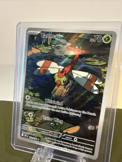 Pokemon TCG Yanma Card Destined Rivals Series 183/182 Illustration Rare Holo - Image 2