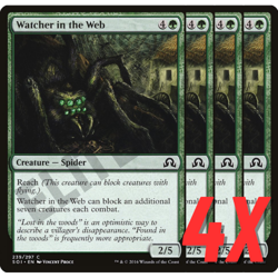 MTG Watcher in the Web (Shadows over Innistrad) 239/297 (NEAR MINT) (4X) - Image 1