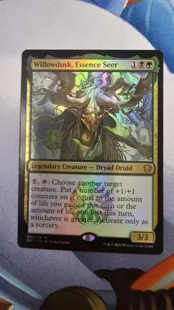 Willowdusk, Essence Seer Commander 2021 Foil - Image 1