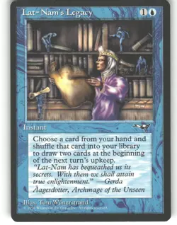Lat-Nam's Legacy (Scroll) - Alliances - MTG - Common - #46 - NM - Image 1