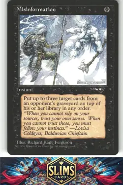 Misinformation - Alliances - MTG - Uncommon - # - NM - Image 1