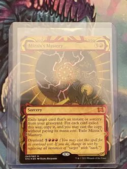 (FOIL Etched Mystical Archives) 1x Mizzix's Mastery (STA) MtG Pack Fresh - Image 1