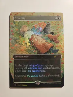 Serenity (Rainbow Foil) Secret Lair Drop Foil SLD #1893 - Image 1