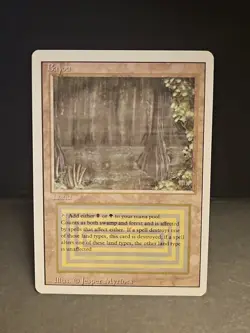 Mtg 🔥🔥 Bayou 🔥🔥Revised NM/LP 🌟RARE🌟 Magic The Gathering - Image 1